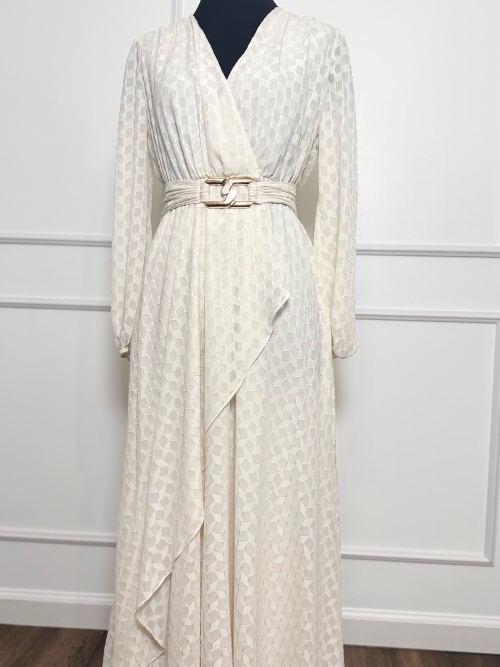 Shoshanna Emilie Dress Ivory Cream Ruffle Bridal Occasion size 2 - Picture 6 of 14
